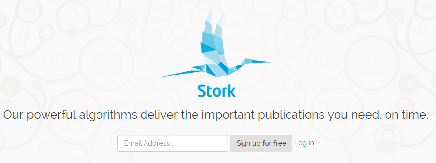 科研好助手——文献鸟 Stork，自动推送你感兴趣的最新文献